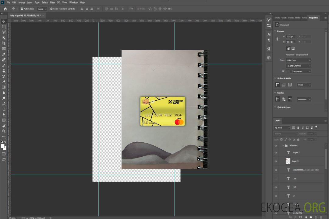 Croatie Banque Raiffeisen carte de débit principale photolook , template Croatie Banque Raiffeisen carte de débit principale photolook , template
